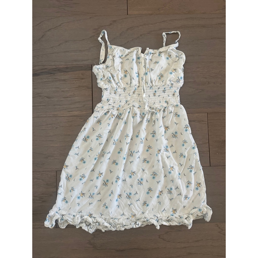 Rue 21 Floral Print Ruffle Tank Mini Dress - Picture 2 of 8